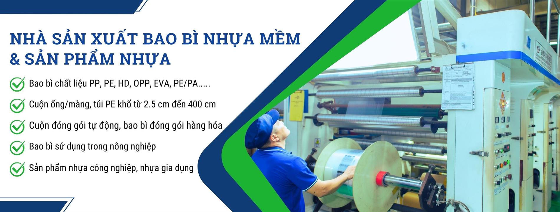 Banner công ty sản xuất bao bì nhựa Di Đại Hưng
