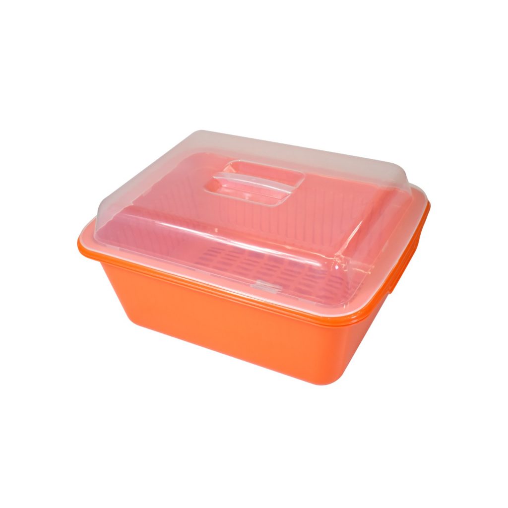 Thau rổ đôi 25x35 có nắp