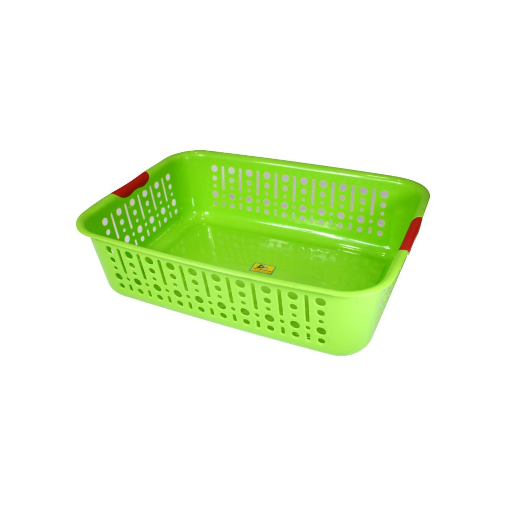 Rổ chữ nhật 40x56 xanh lá