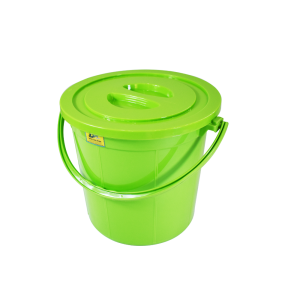 Xô 20L có nắp Tashing màu xanh lá đựng nước lớn