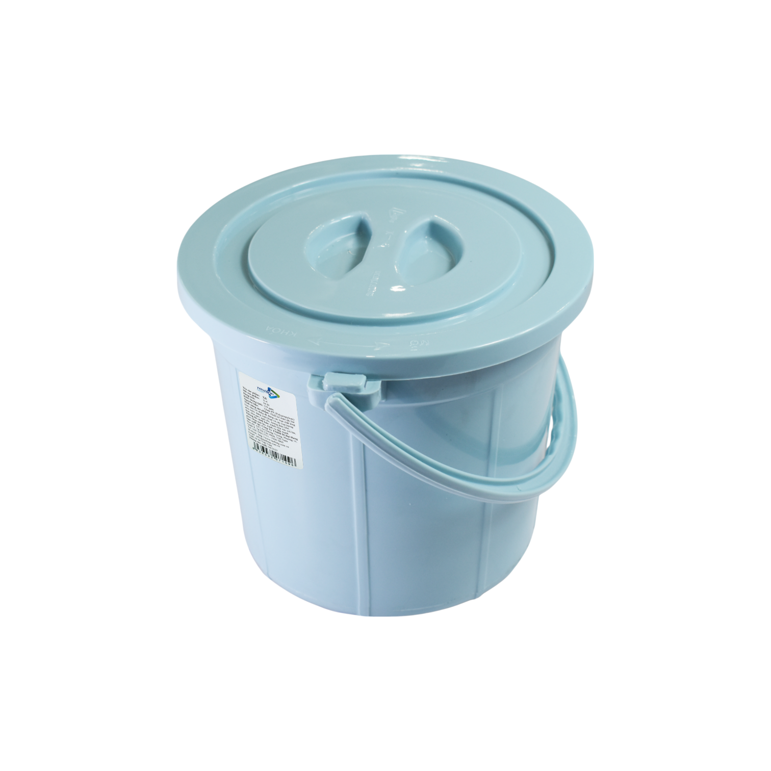Xô nhựa 4L có nắp CS
