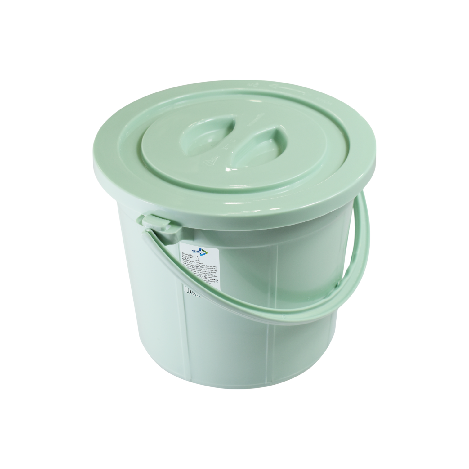 Xô nhựa 10 lít CS có nắp