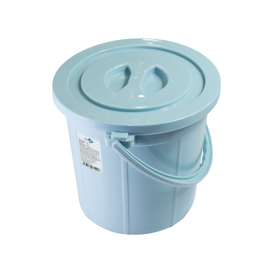 Xô nhựa 16L có nắp CS (1)