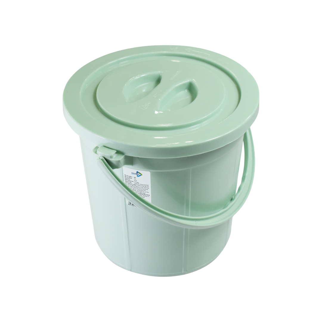 Xô nhựa 16L có nắp CS (2)