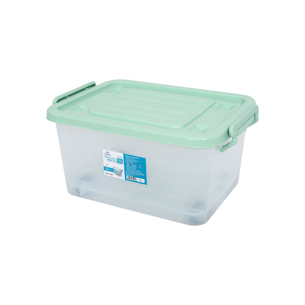 Maximize Space: Plastic Storage Boxes with Wheels for Easy Organization