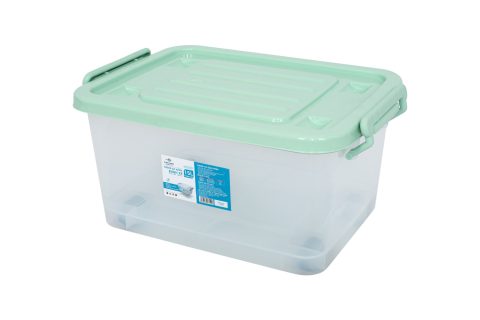 Plastic storage boxes with wheels 15L CS1