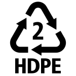 ký hiệu nhựa HDPE