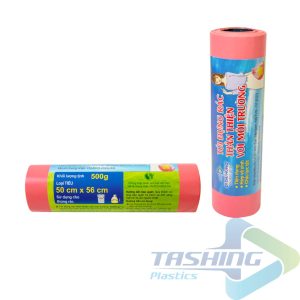 Cuộn túi rác thân thiện môi trường màu ( Tiểu )