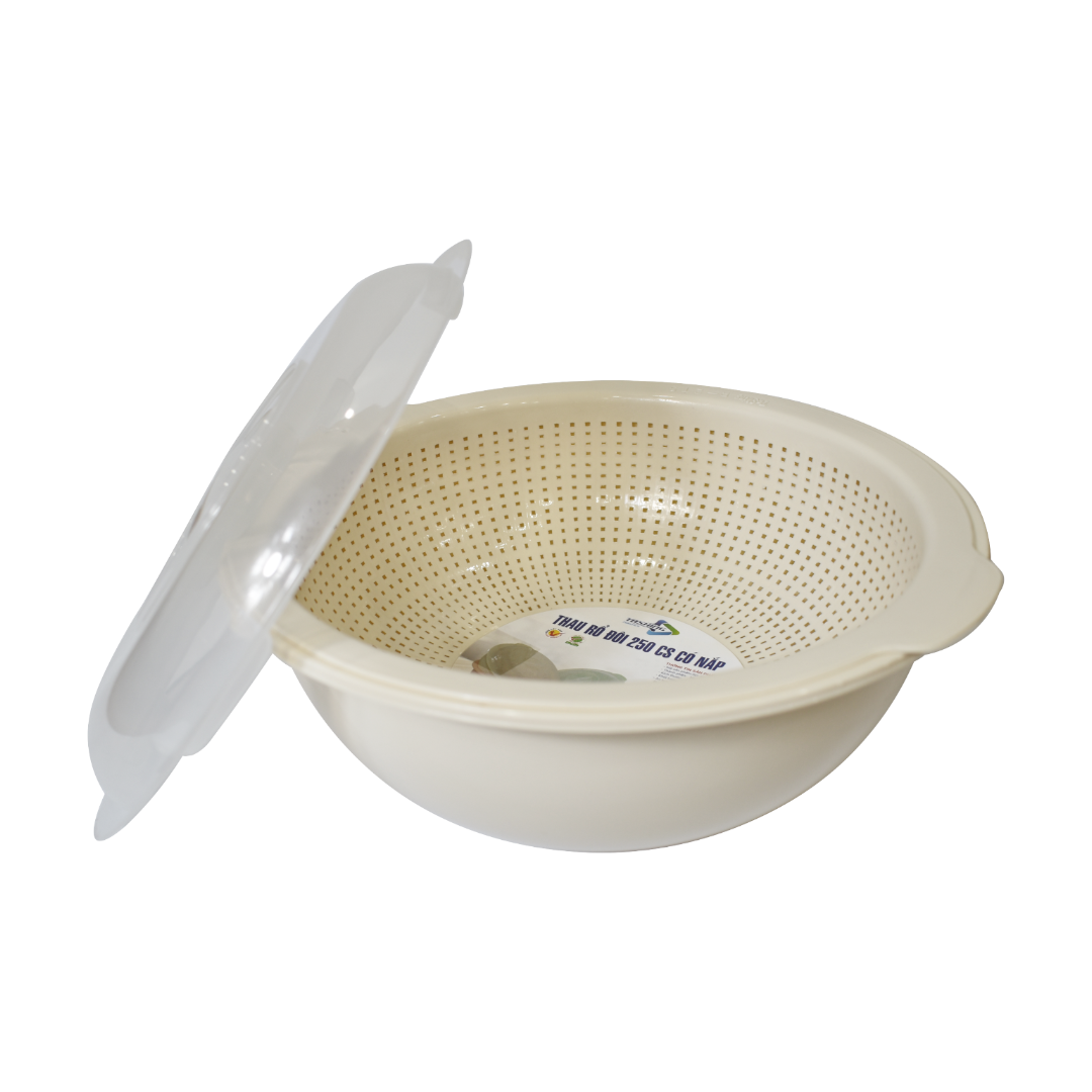 Thau rổ đôi 250 + nắp