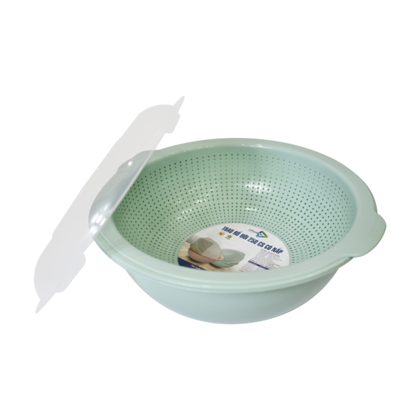 Thau rổ đôi 250 + nắp