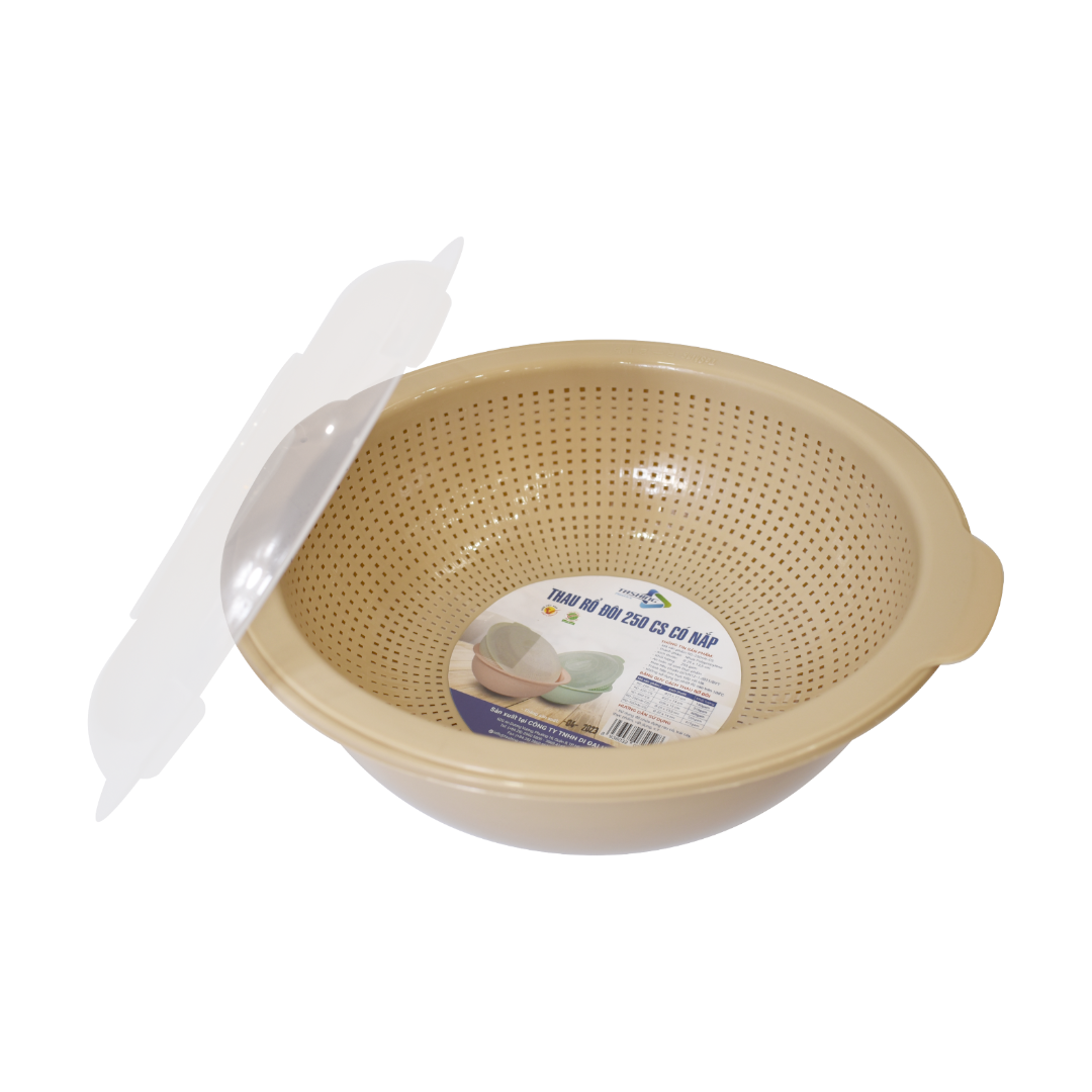 Thau rổ đôi 250 + nắp