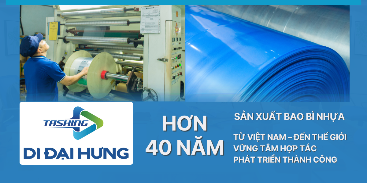 Nhà sản xuất bao bì nhựa PE uy tín Di Đại Hưng