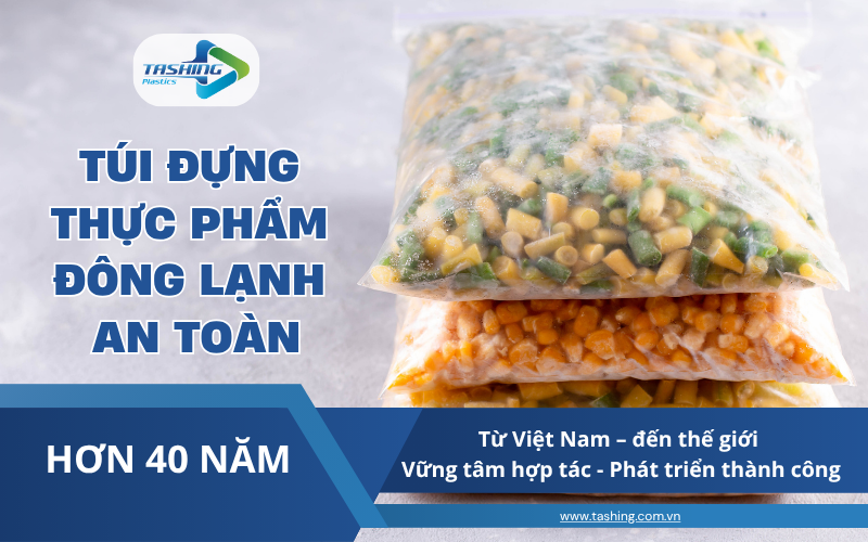 Túi đựng thực phẩm đông lạnh an toàn cho doanh nghiệp sản xuất di đại hưng