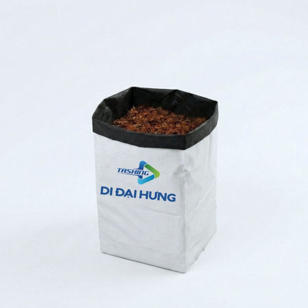 Túi 2 da đựng mụn dừa